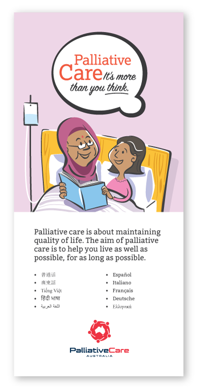 Broschüre zur Palliativversorgung